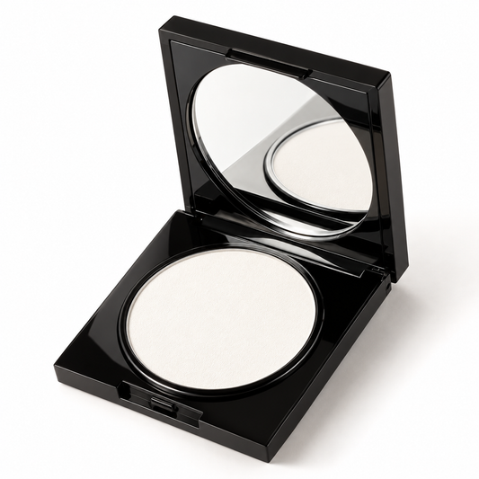 Katie Lynn BEAUTY Translucent Magic Powder, open compact
