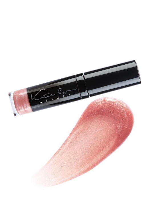 Katie Lynn BEAUTY Nibble lip color tube with swatch