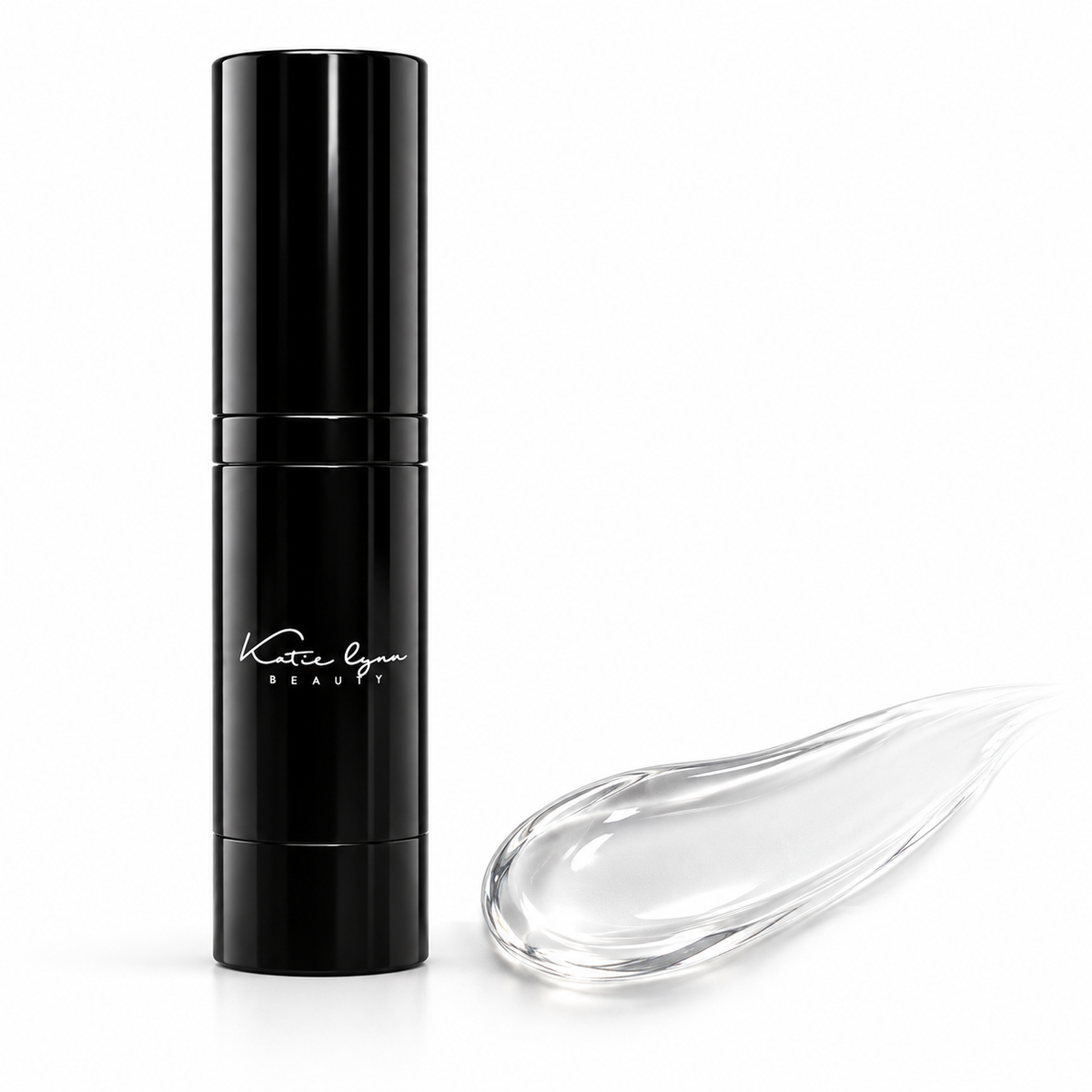 Katie Lynn BEAUTY Camera Ready Face Primer with clear gel swatch