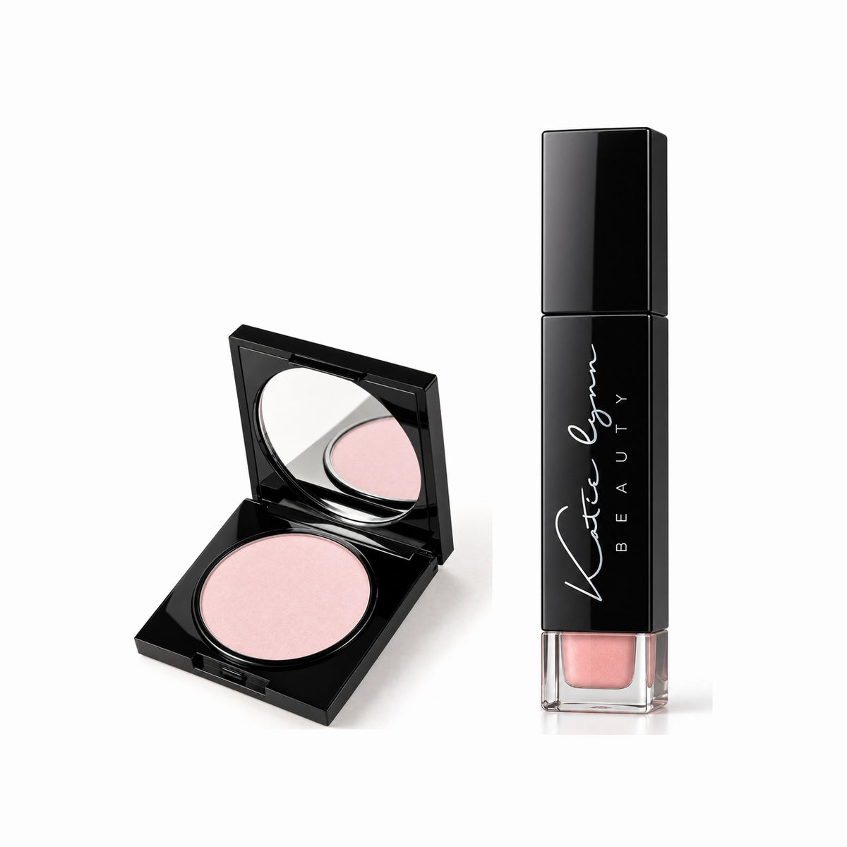 A Little Magic Set: Magic Powder Translucent Pastel Pink + 209 Sugar Baby Tinted Lip Serum