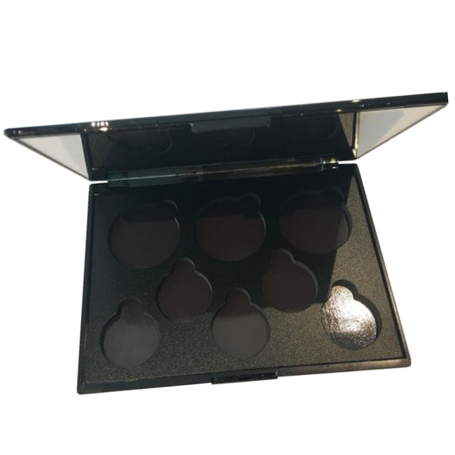 Empty 8-well Face and Eye Palette Compact