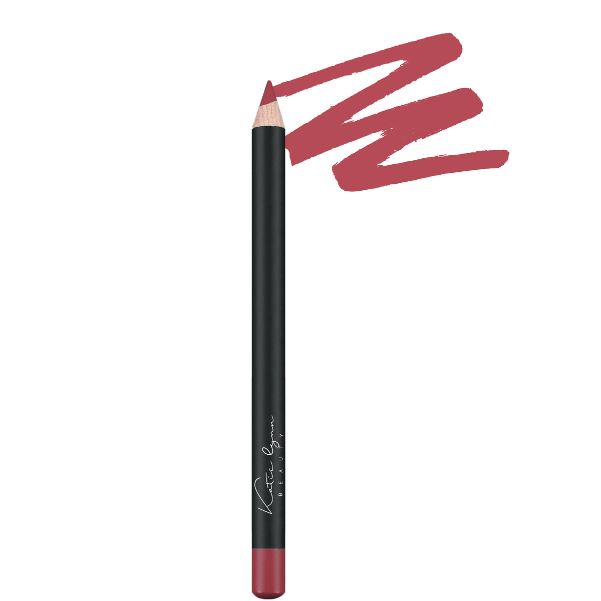 Katie Lynn BEAUTY Tawny Red Lip Pencil with color swatch